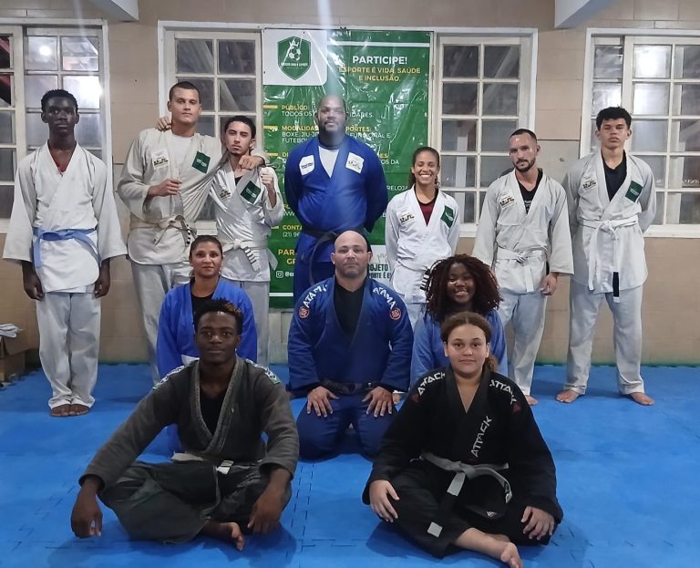Jiu Jitsu no núcleo Unamar — turma Infantil e Juvenil