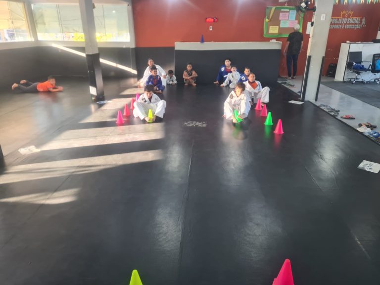 Jiu Jitsu no núcleo Sede — turma Infantil e Juvenil