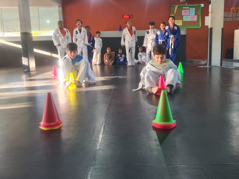 Jiu Jitsu no núcleo Sede — turma Infantil e Juvenil