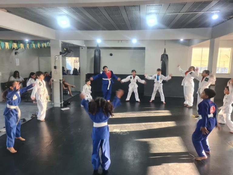Jiu Jitsu no núcleo Sede — turma Infantil e Juvenil