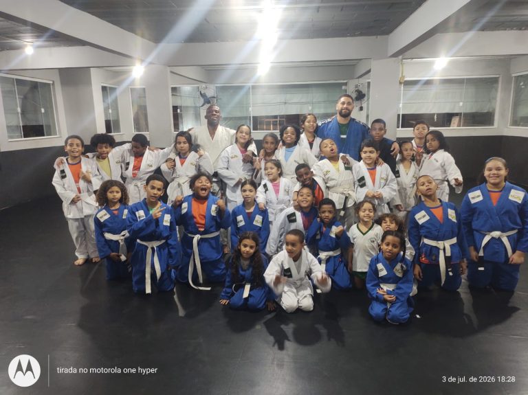 Jiu Jitsu no núcleo Sede — turma Juvenil e Infantil
