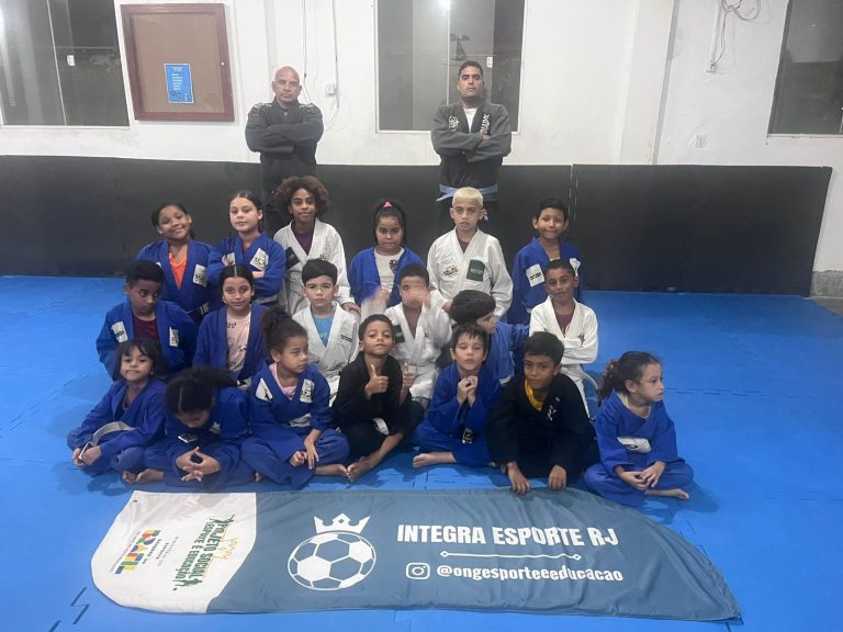 Jiu Jitsu no núcleo Tancredo — turma Infantil