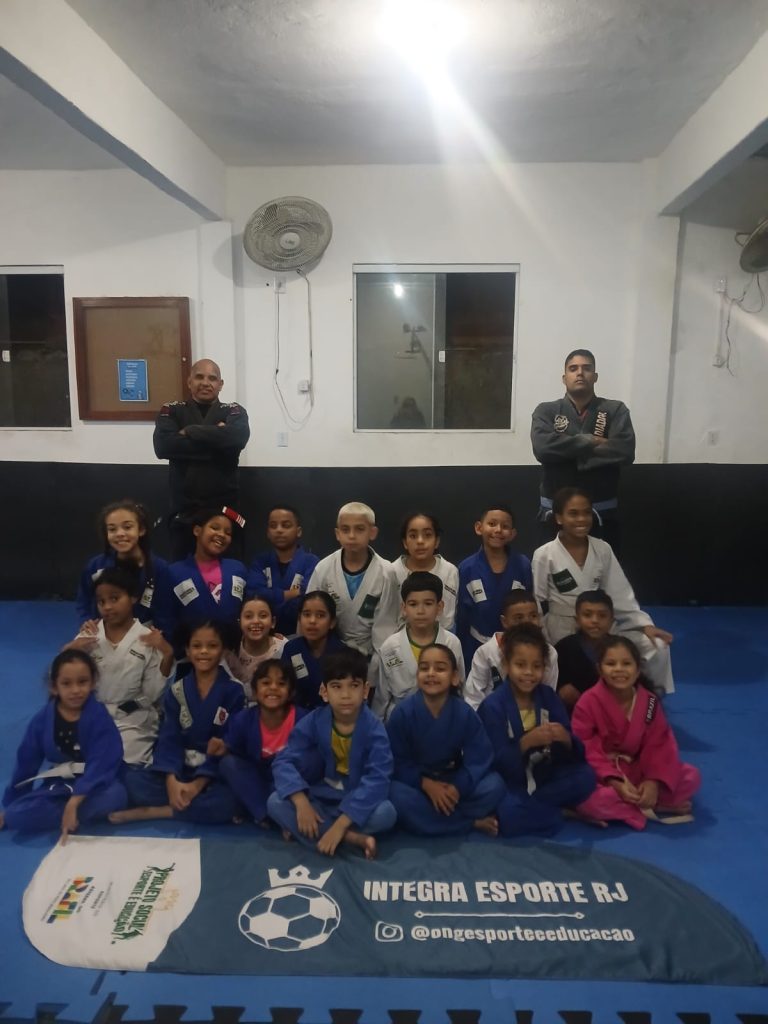 Jiu Jitsu no núcleo Tancredo — turma Infantil