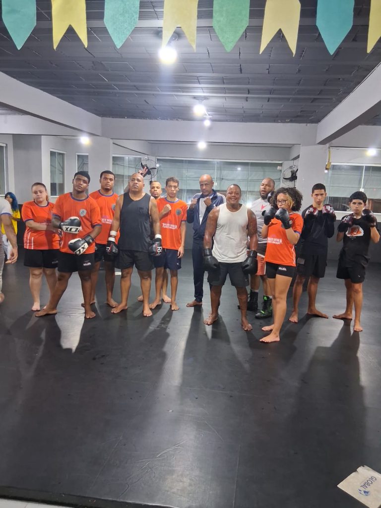Boxe no núcleo Sede — turma Juvenil