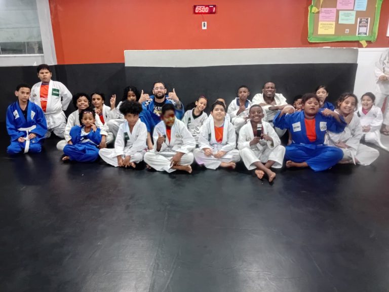 Jiu Jitsu no núcleo Sede — turma Infantil