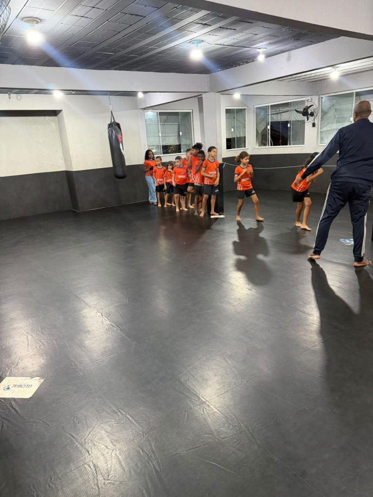 Boxe no núcleo Sede — turma Infantil