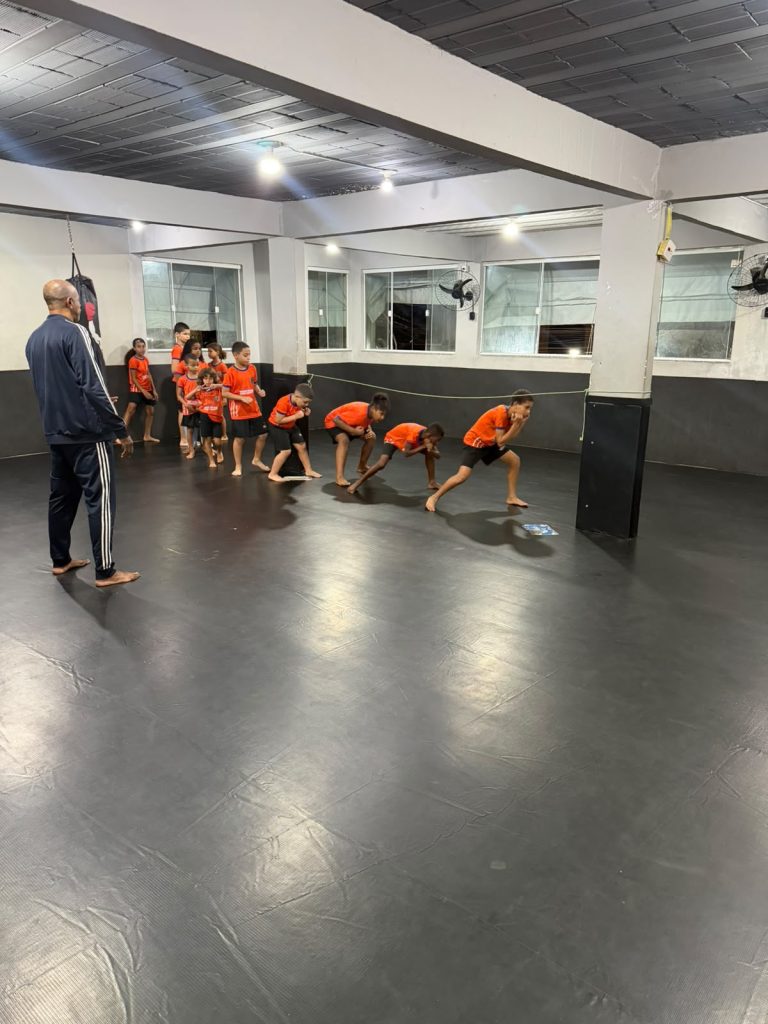 Boxe no núcleo Sede — turma Infantil