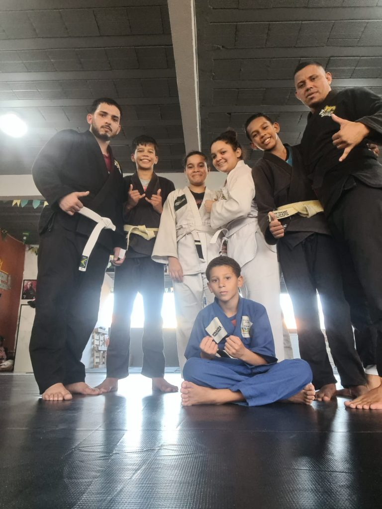 Jiu Jitsu no núcleo Sede — turma Infantil e Juvenil
