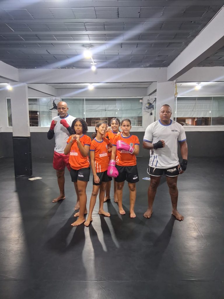 Boxe no núcleo Sede — turma Juvenil