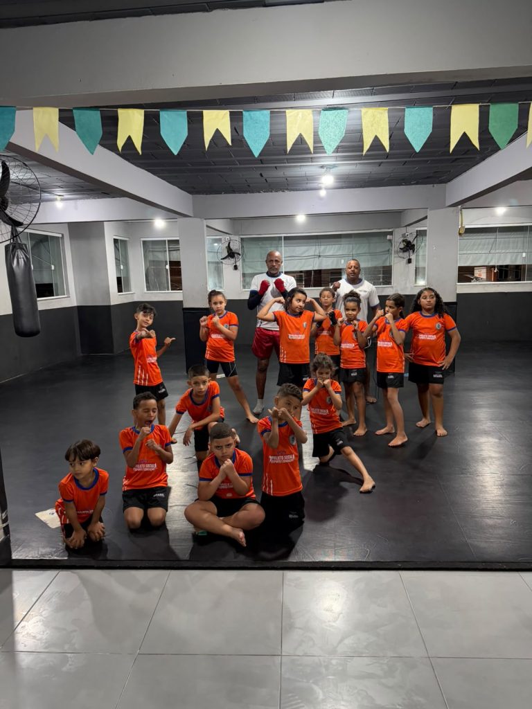 Boxe no núcleo Sede — turma Infantil e Juvenil